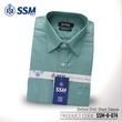 Oxford Shirt Short Sleeve 3XL (Emerald Gray) SSM-O-P-S-074