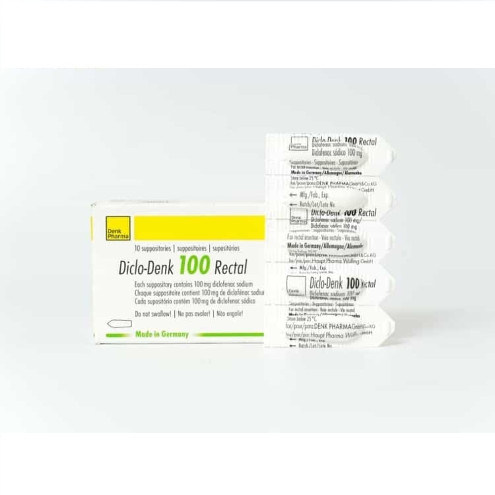 Diclo Denk 100 Suppo 2G