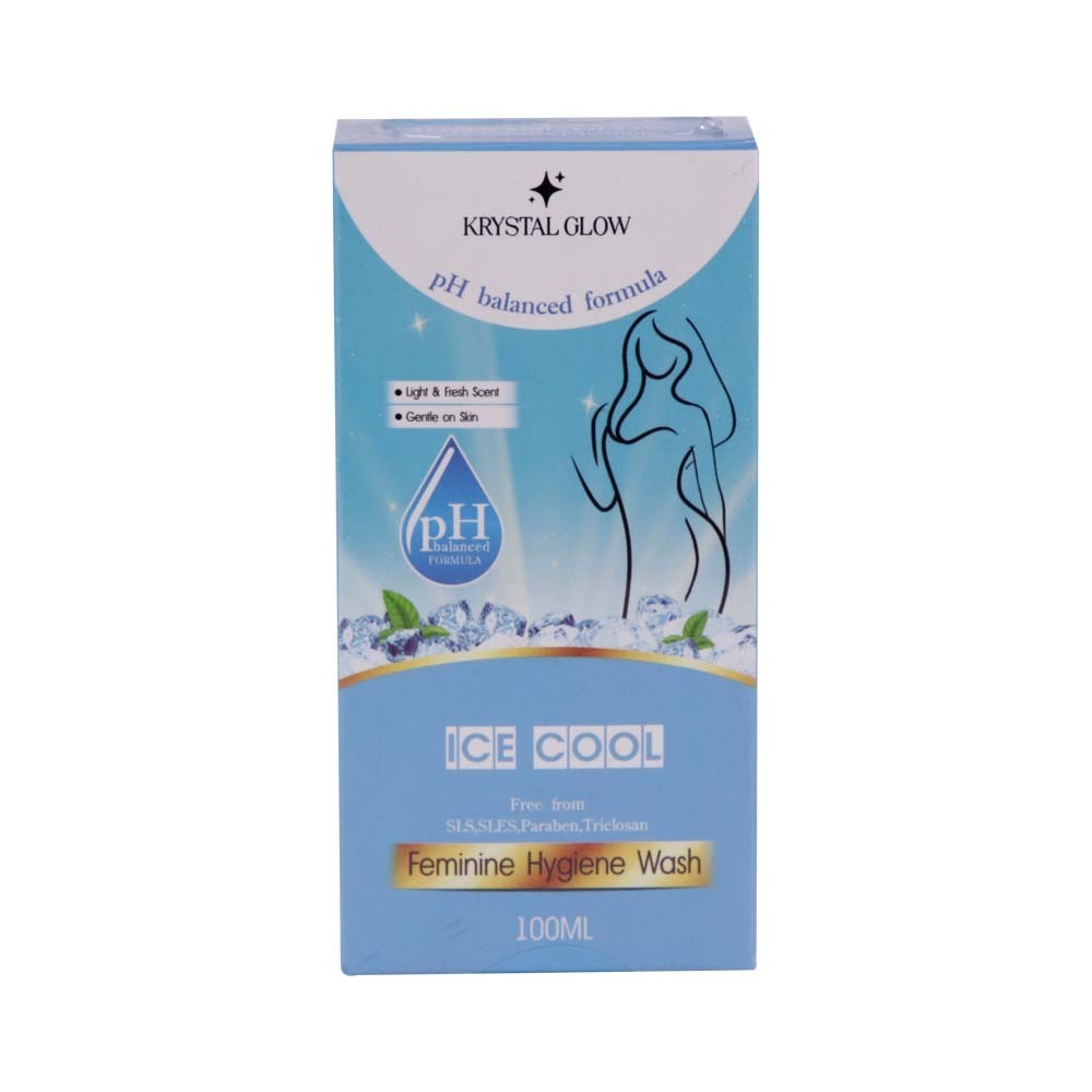 Krystal Glow Feminine Wash Ice Cool 100ML