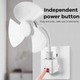 Small E27 Screw-In Ceiling Fan With Socket Holder 5.5 in ELE0001046F