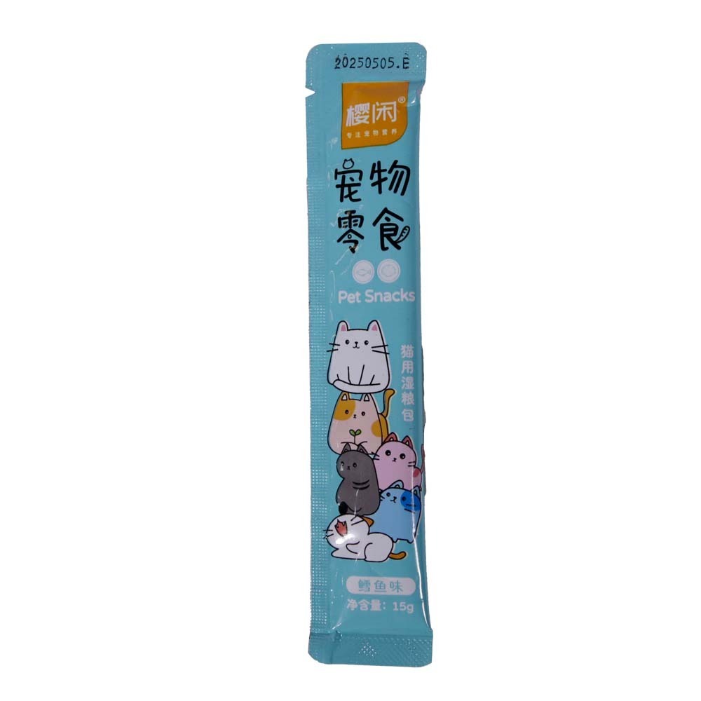 Pet Snacks Cat Creamy Cod Fish 15G
