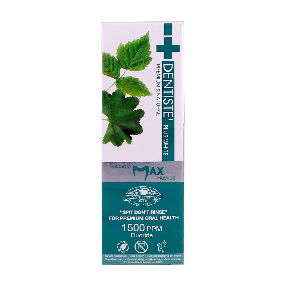 Dentiste Plus White Premium & Natural Anticavity Max Fluoride Toothpaste 100G