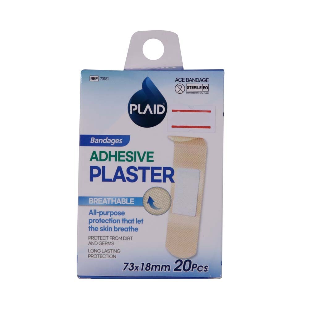Plaid Adhesive Plaster 20PCS