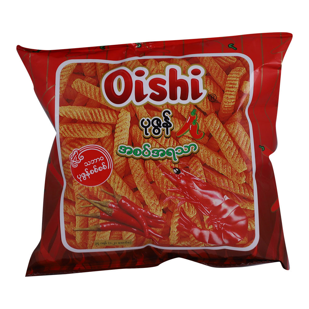 Oishi Prawn Cracker Spicy Snack 34G