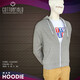 Cottonfield Men Hoodie with Zip C45 (Small)