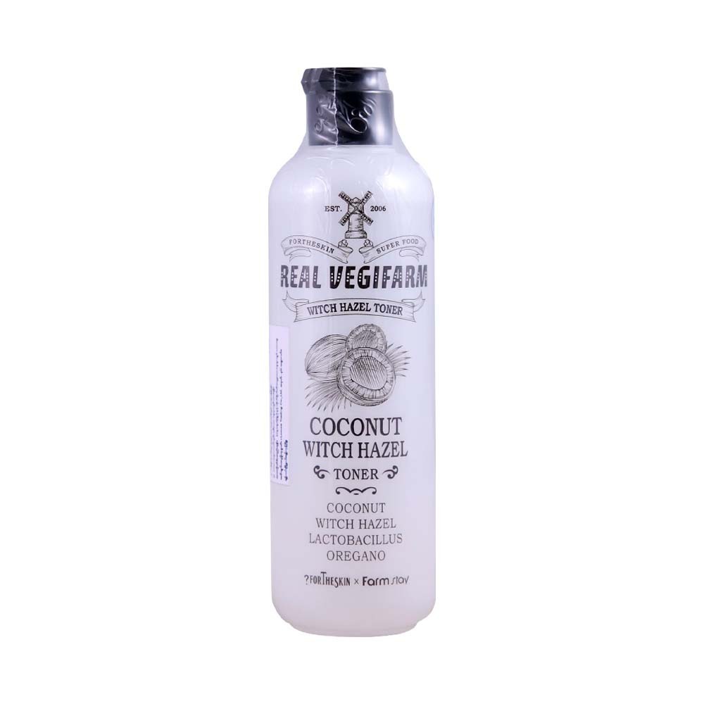 Fortheskin Real Vegifarm Hazel Coconut Toner 280ML