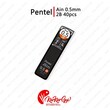 Pentel Ain Lead 0.5mm (2B) 40PCS