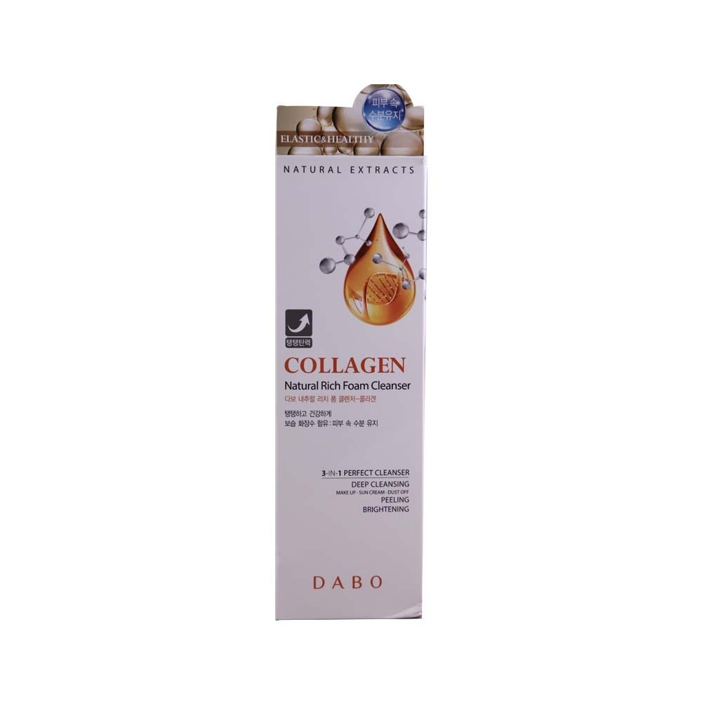 Dabo Foam Cleanser Collagen Natural Rich 180ML