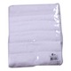 Lion Face Towel 12x12IN 6PCS (White)