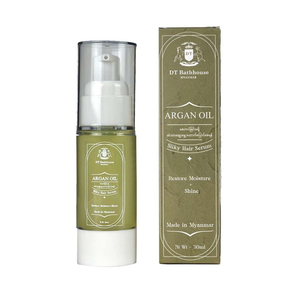DT Bathhouse Argan Oil (Restore Moisture + Shine) 30ML