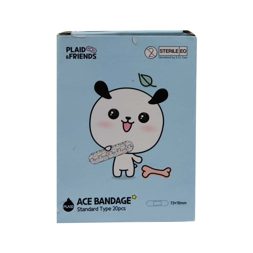 Plaid & Friends Cartoon Plaster 20PCS