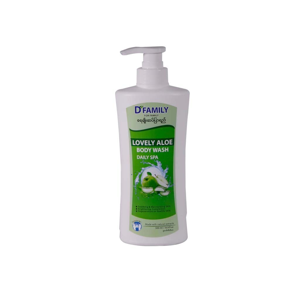 D Family Body Wash Lovely Aloe 500ML