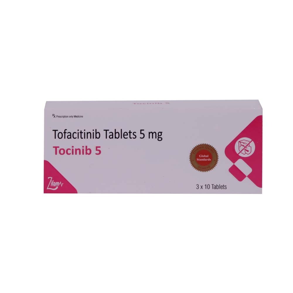 Tocinib 5 Tofacitinib 5Mg 10PCS x 3