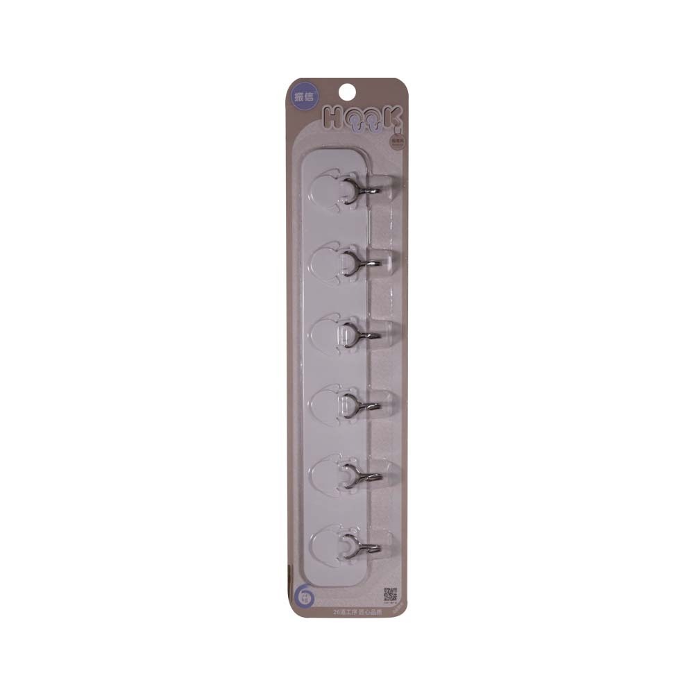 Wall Hook 6PCS 6KG No.908