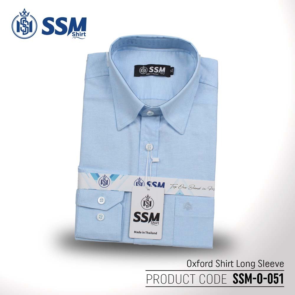 Oxford Shirt Long Sleeve XL (Light Sky Blue) SSM-O-P-L-051