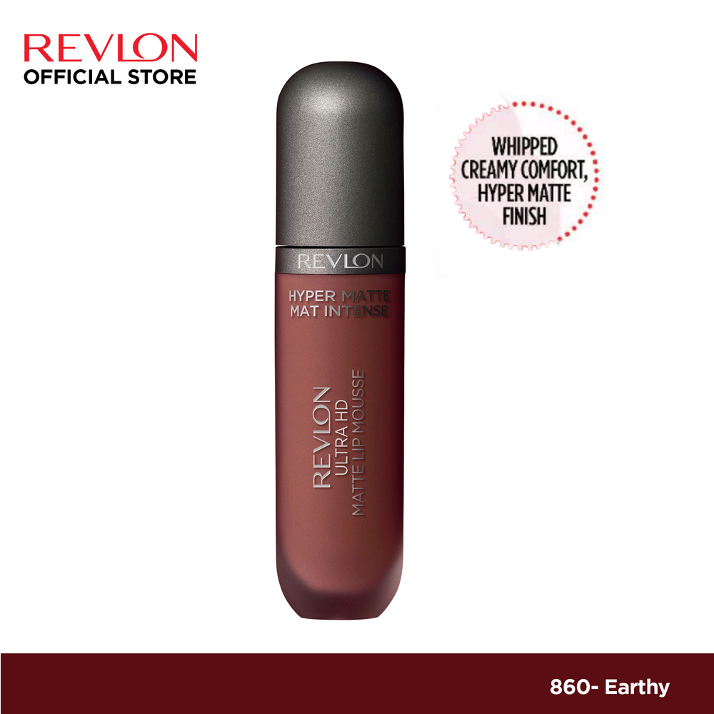 Revlon Ultra HD Matte Lip Mousse 5.9ML (860 Earthy)