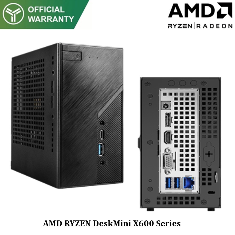 ASRock  AMD Ryzen DeskMini X600 Series