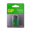 GP Super Alkaline Battery 9V GP1604AETA21-5GSBC1