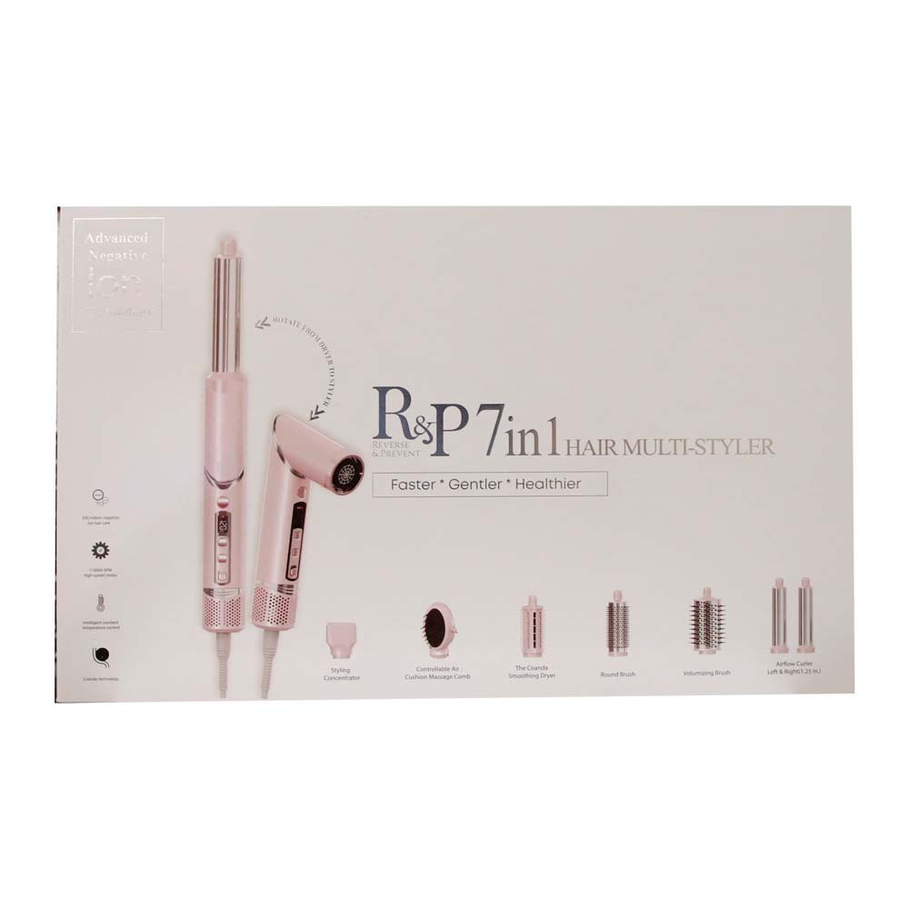 R & P 7 in 1 Hair Multi-Styler F101