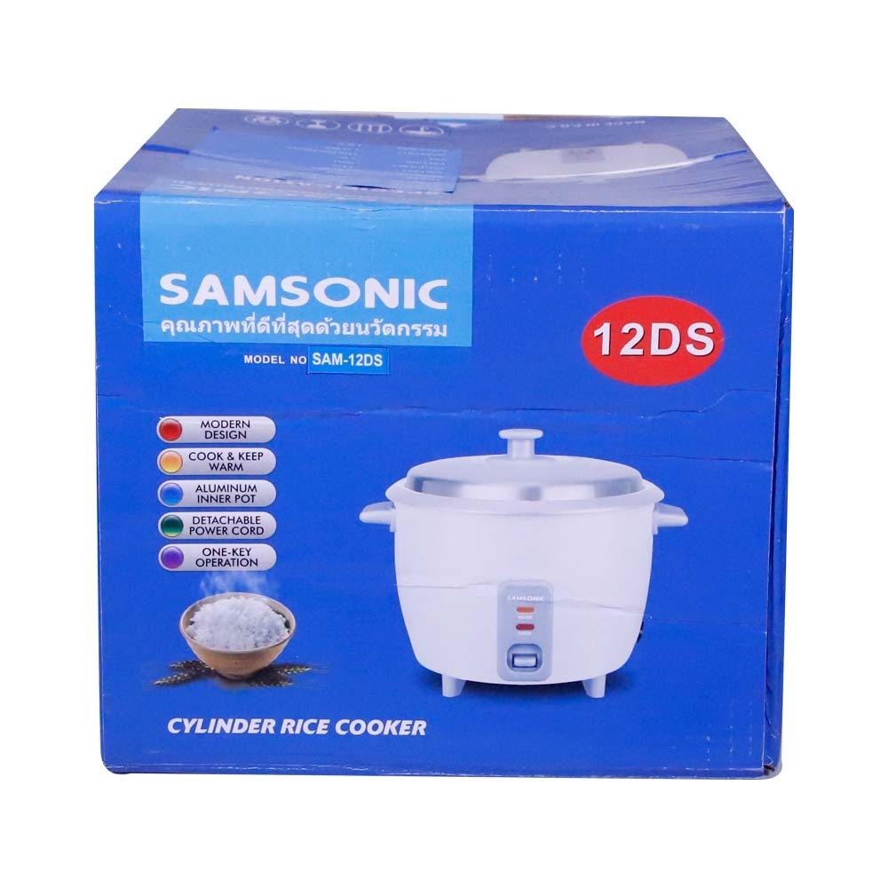 Samsonic Rice Cooker 1.2L SAM-12DS