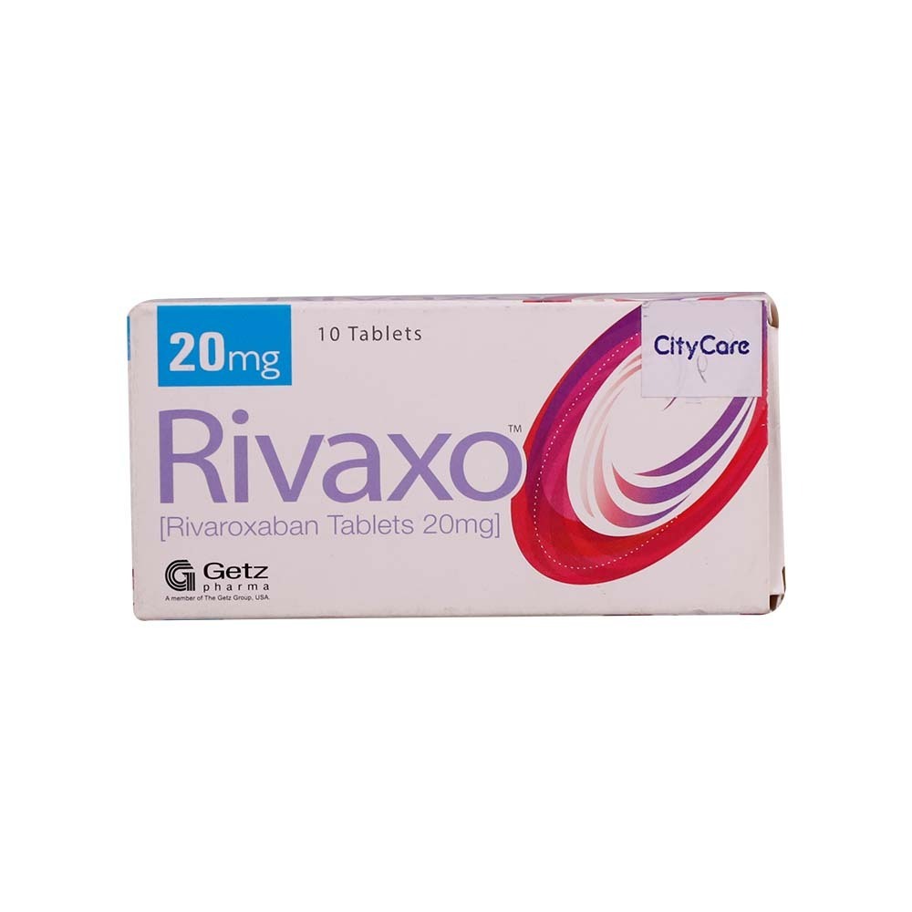 Rivaxo Rivaroxaban 20MG 10PCS