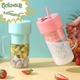 USB Portable Juicer Cup With Straw (Random)