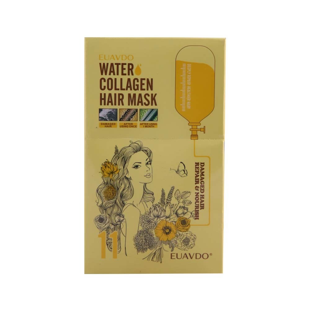Euavdo Water Collogen Hair Mask Damage 5PCS 30ML