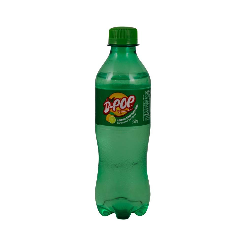 D-Pop Lemon Sparkling 350ML (Bottle)