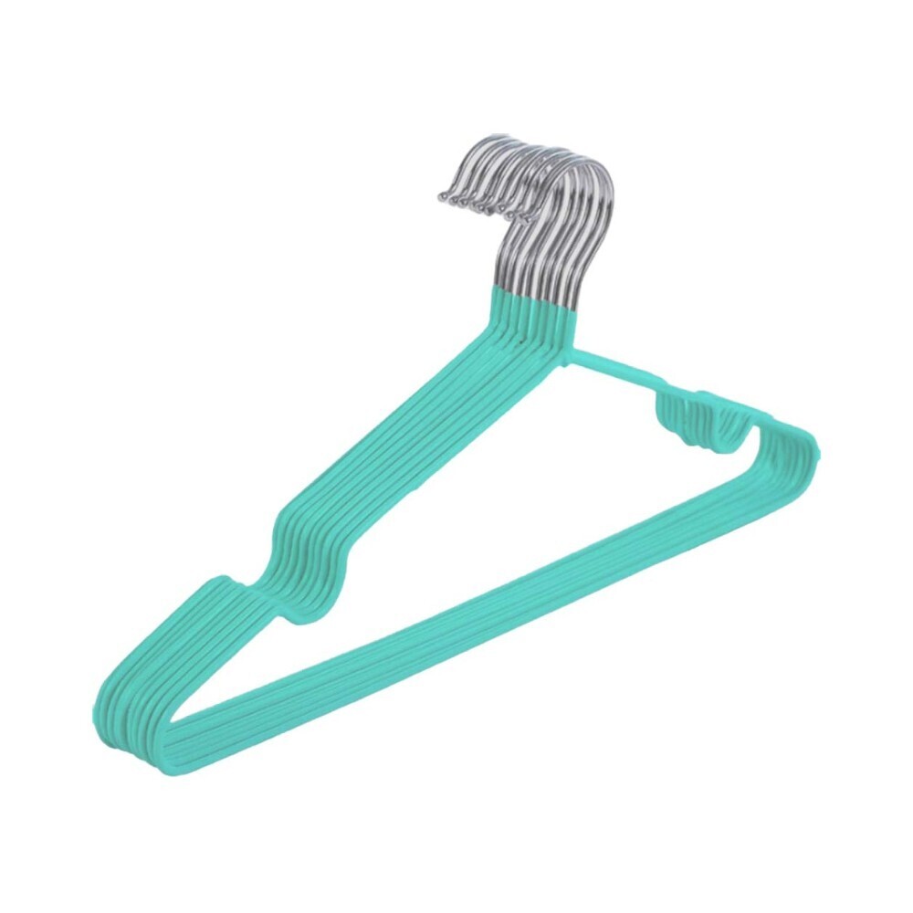 Clothes Hanger 10PCS Green