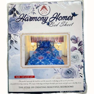 Harmoy Homes Bed Sheet Single BS06 (HH Single-183)