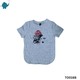 Max & Mia Unisex Printed T-Shirt TO016B Grey (5-6 Years)