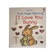 First Magic Painting I Love You Bunny