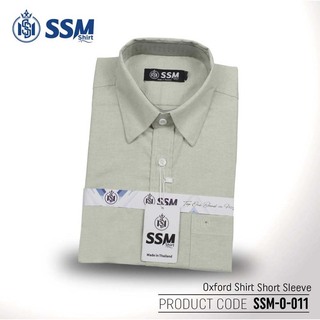 Oxford Shirt Short Sleeve Large (Ash Gray) SSM-O-P-S-085