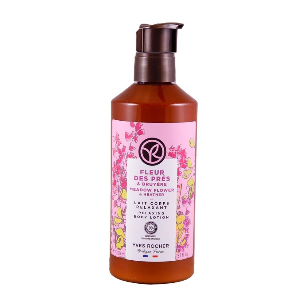 Yves Rocher Body Lotion Flower & Heather 390ML