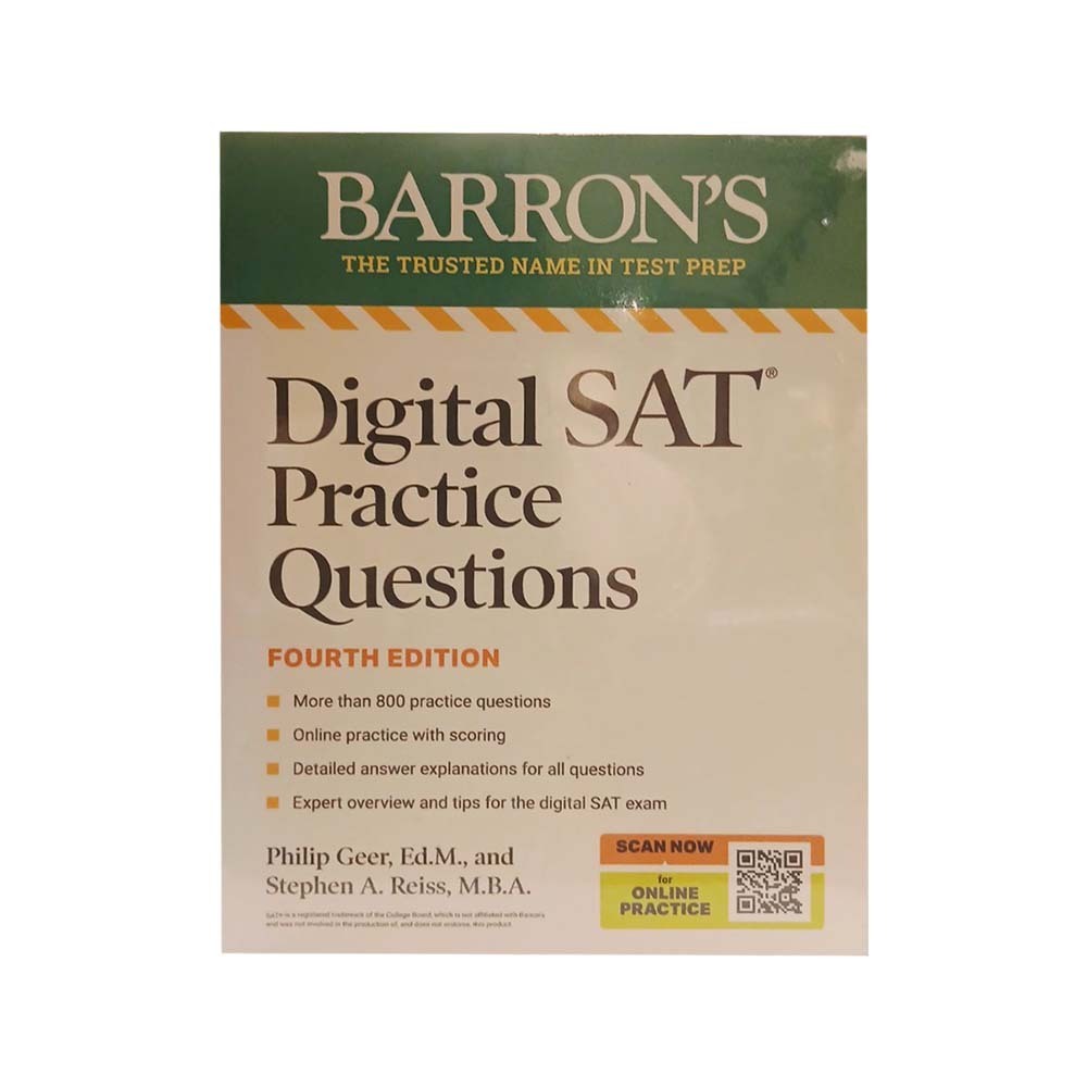 Barron's Digital Sat Practice Questions 2025