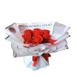 Floral District Red Roses Artificial Bouquet