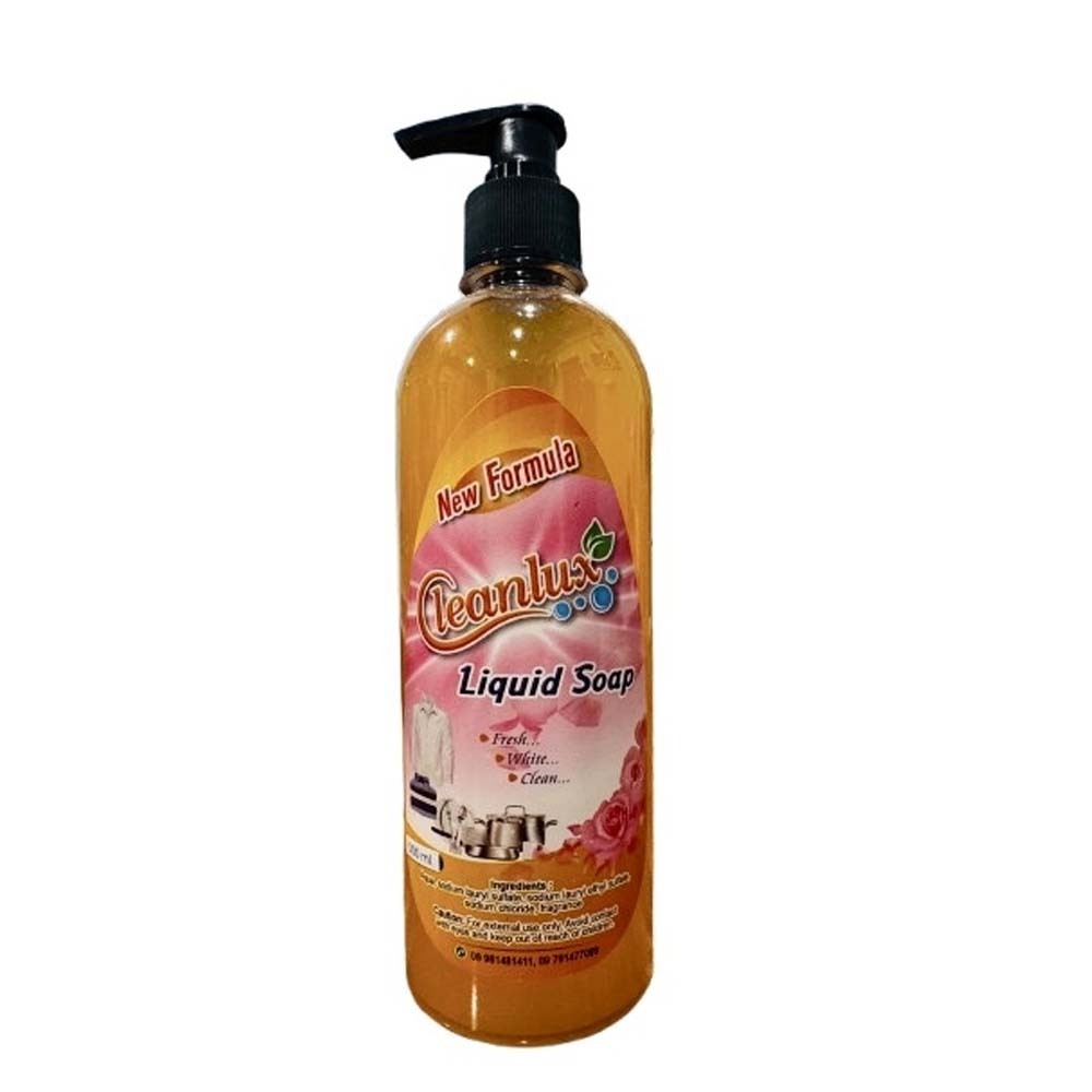Cleanlux Liquid Soap 500ML (Orange) 