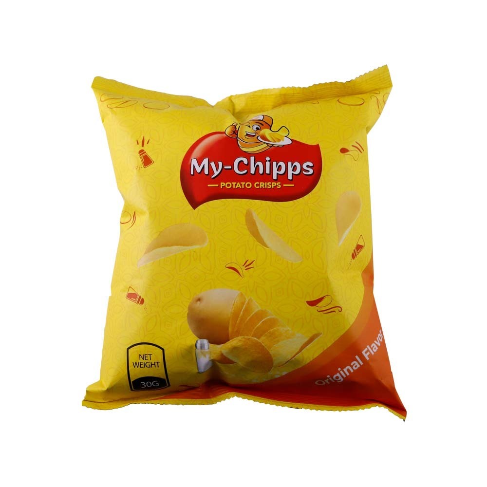 My-Chipps Potato Crisps Original 30G (P)
