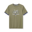 241103018 Bossini Men T-Shirt SS 24-S/S Green ( 2XL )