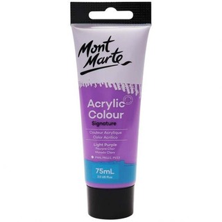 Mont Marte Studio Acrylic Colour Paint 75ML Rose Madder