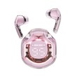 Acefast T8 Crystal (2) Color 5.3 Bluetooth Earbuds 27030003 Lotus Pink