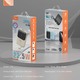 Konfulon J-24 (10000mAh Fast Charging 22.5W Built-in Cable Power Bank) Beige