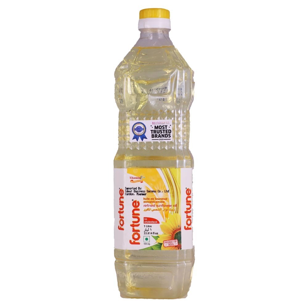 Fortune Refined Sunflower Oil 1L
