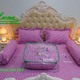 Leona Bed Sheet (set) Double (6' x 6.5' x 9) Leona Set 013