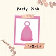 Womea Menstrual Cup Party Pink (Large) 