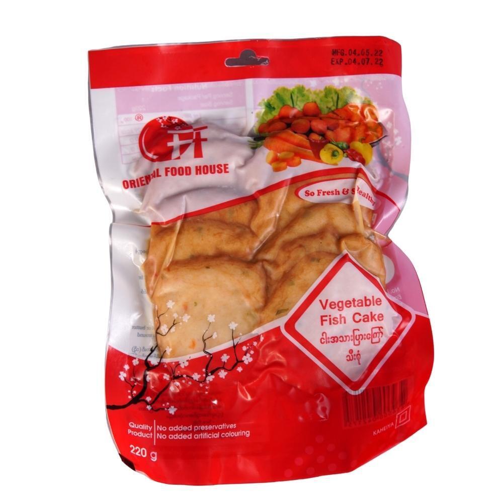 Oriental House Vegetable Fish Cake 220G