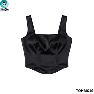 The Ori Women Sleeveless Top TOHM019 Black Medium