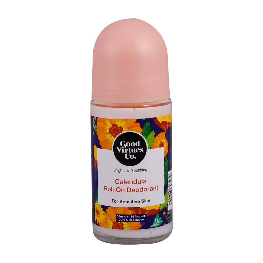 Good Virtues Co Roll On Deodorant 55ML (Calendula)