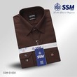 Oxford Shirt Long Sleeve Large (Wood Brown) SSM-O-P-L-030