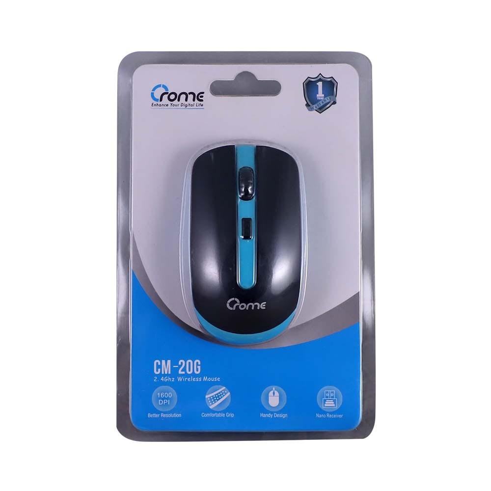 Crome Wireless Mouse CM-20G